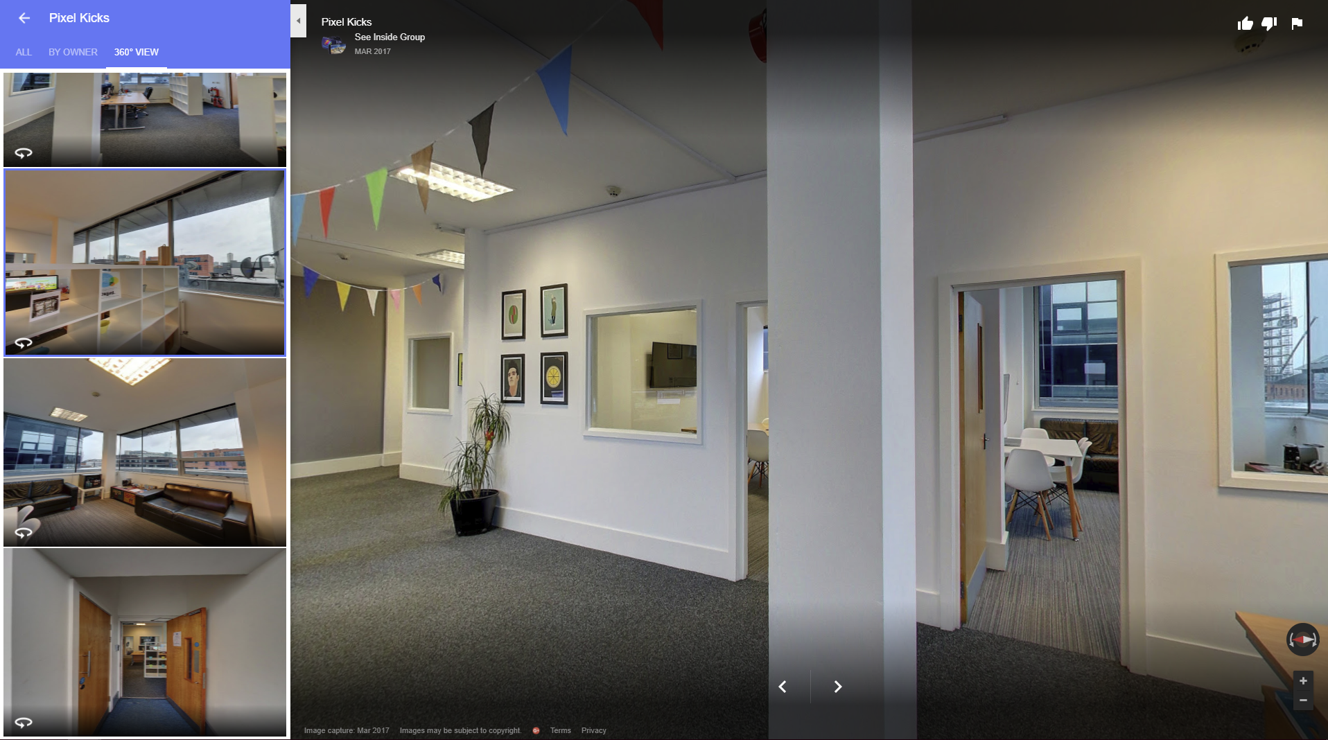 Google My Business Virtual Tour and Photos