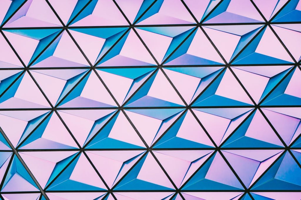 Abstract triangle photo from Pexels