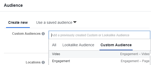 Facebook custom audiences