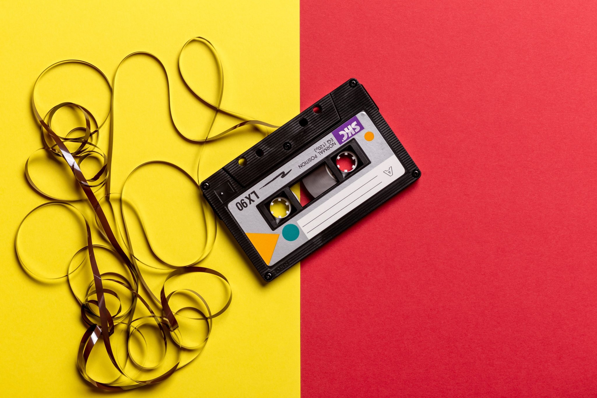 Vintage cassette tape Vintage cassette tape