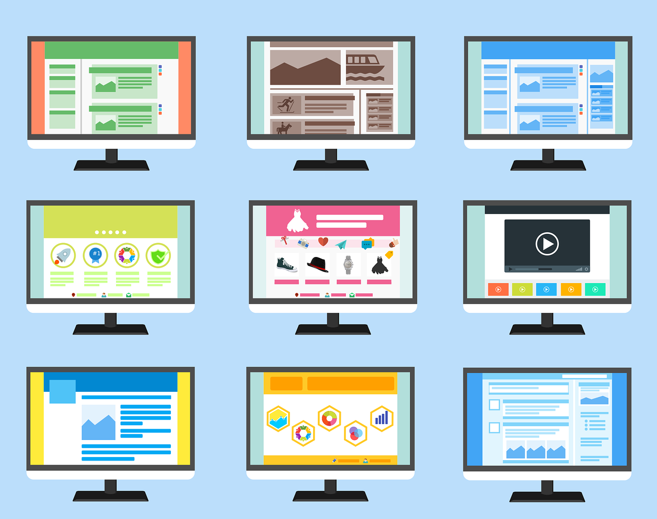 The different types of website designers and digital agencies