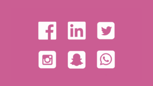 Social media platform logos