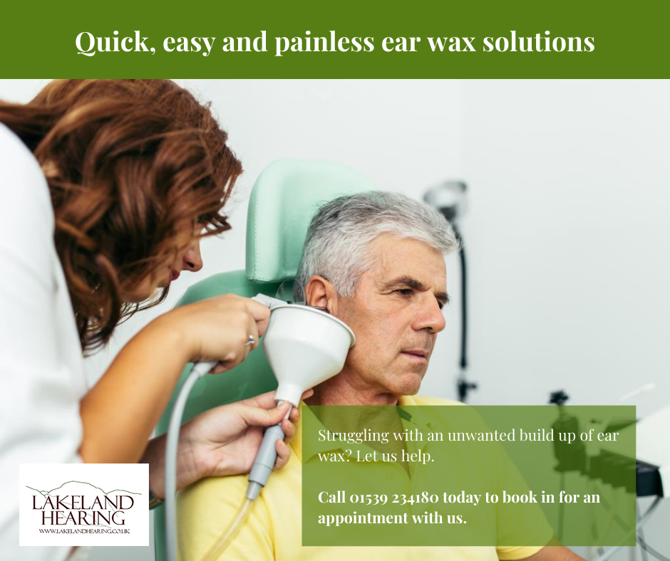 Quick, easy and painless ear wax solutions