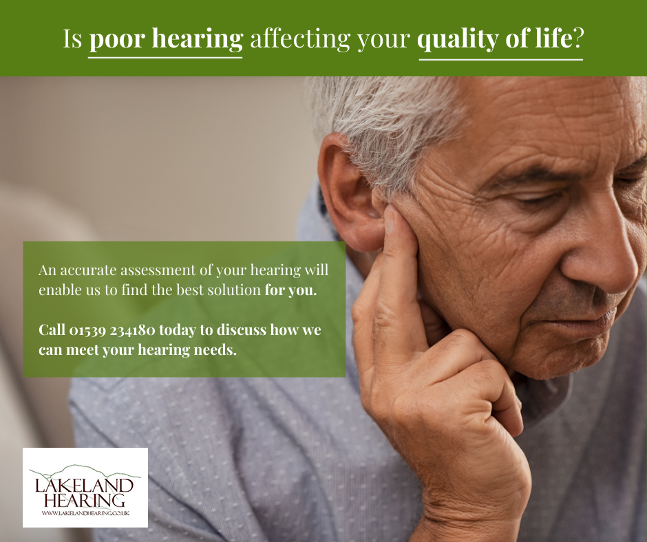Is poor hearing affecting your quality of life?