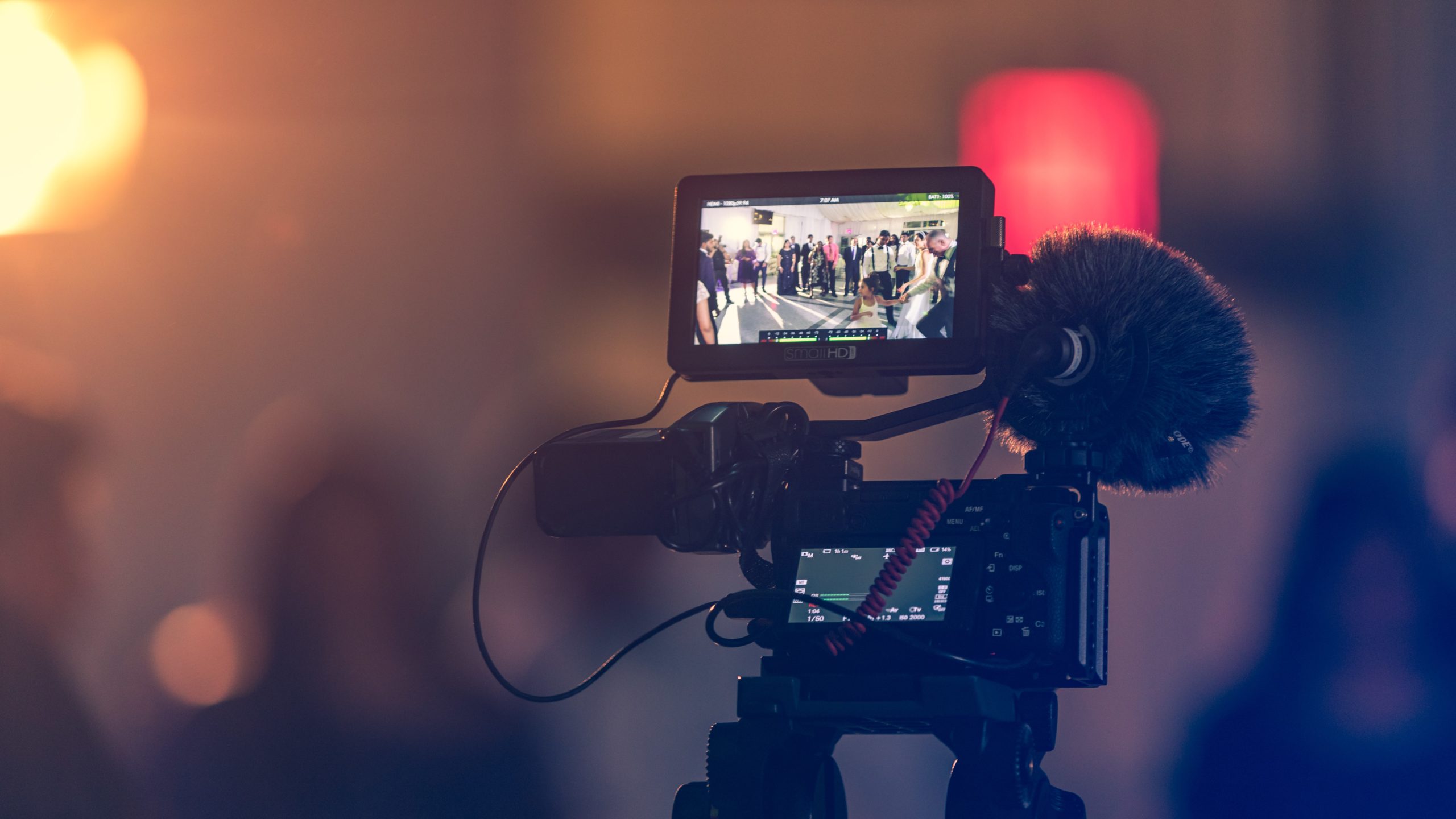 Camera filming