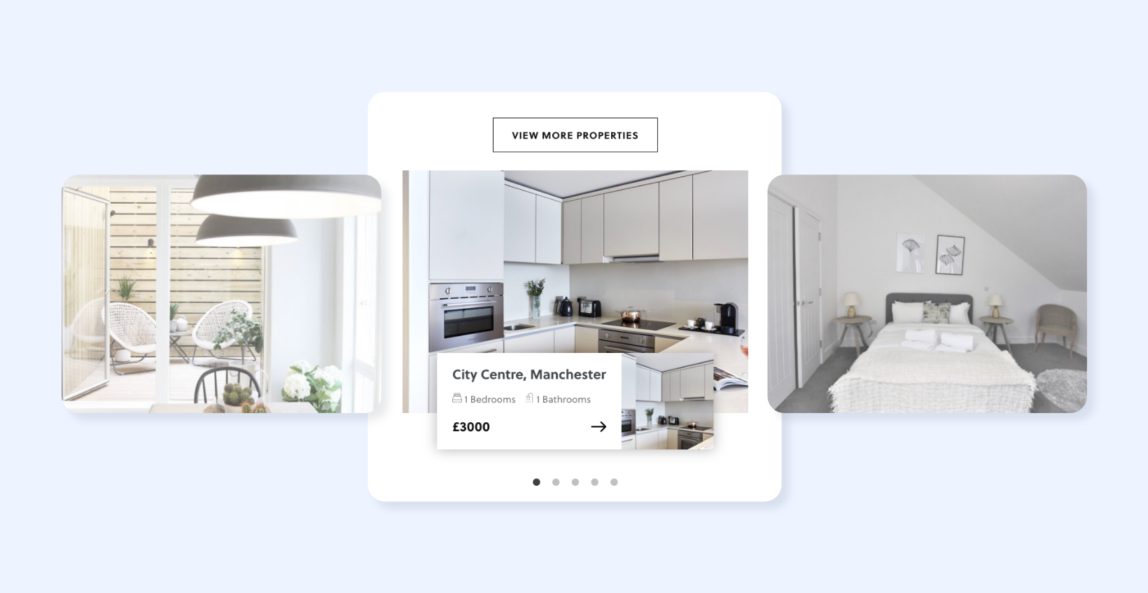 NPP Investments web design page mock ups