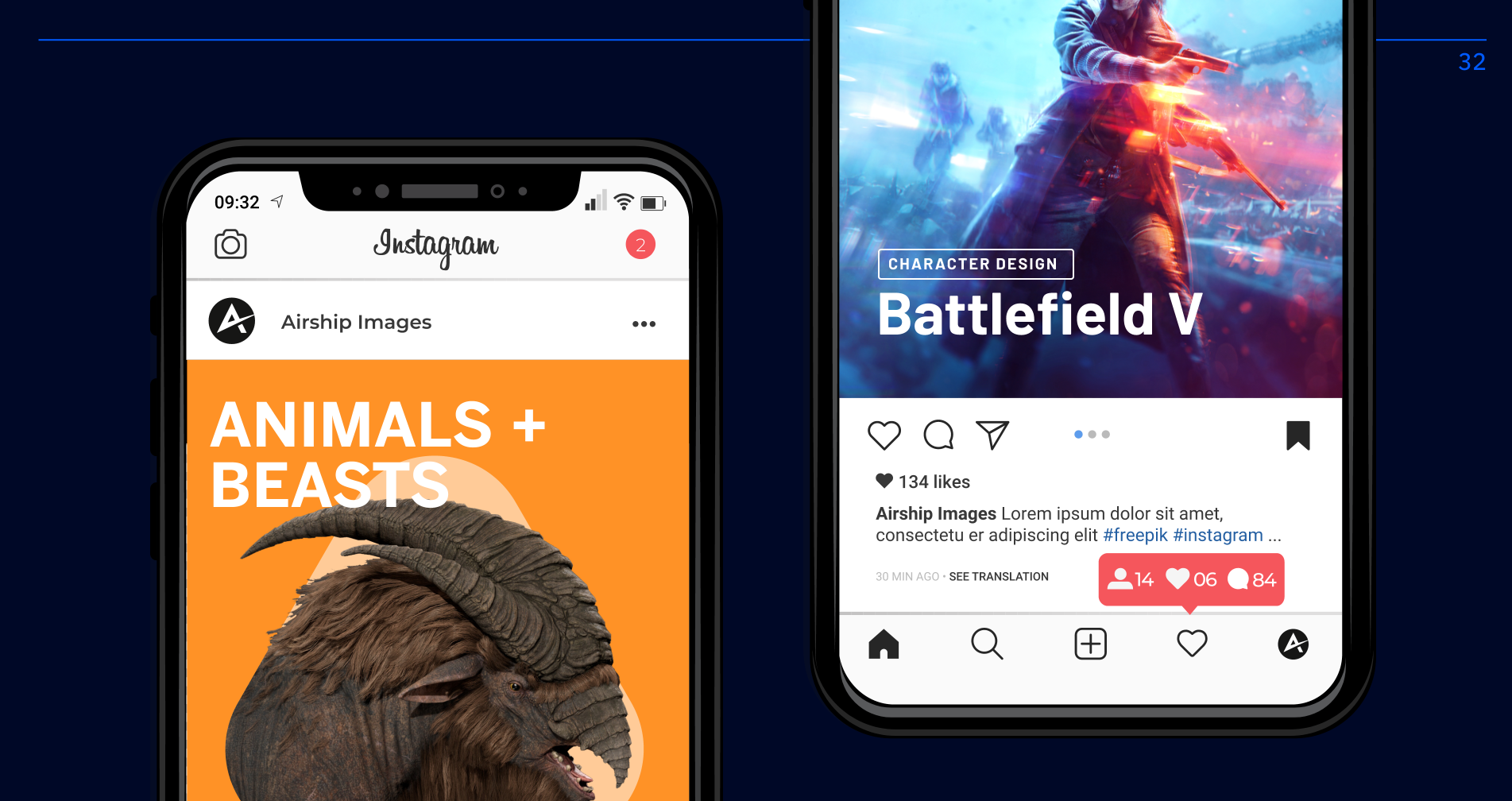 Airship Images | Mobile website design