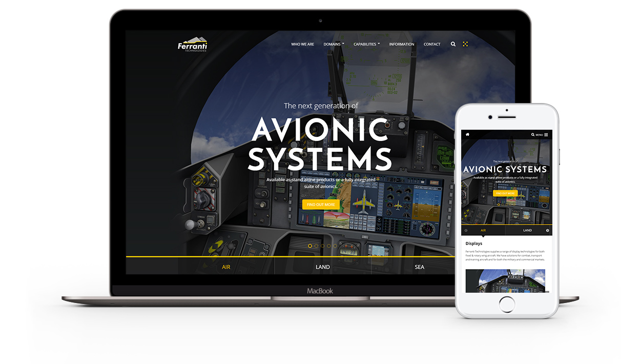 Ferranti Technologies | Website Design