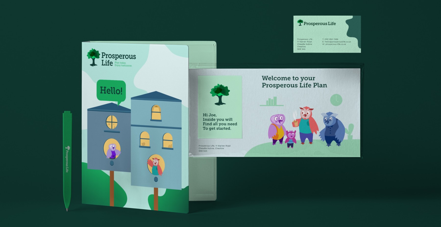 prosperouslife branding booklet info pack