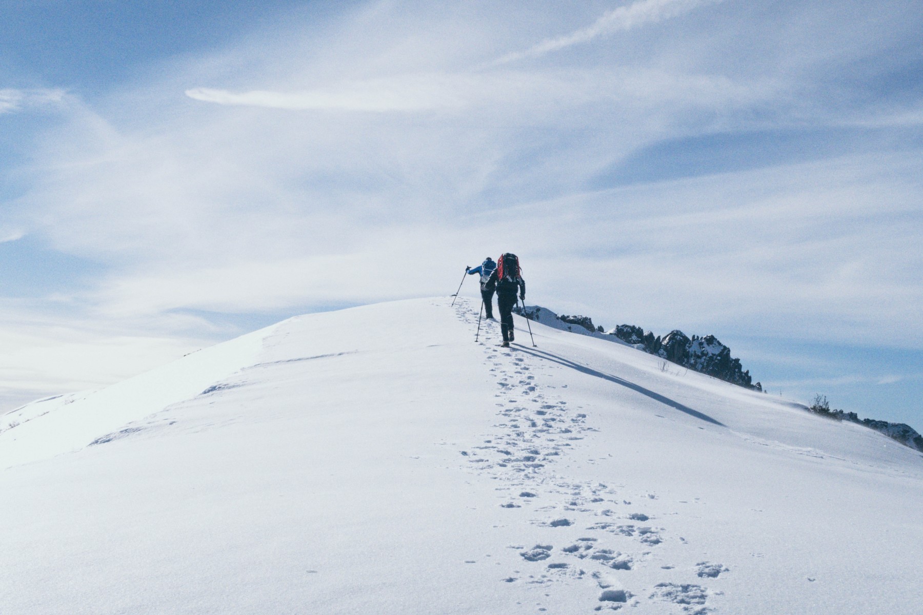 Climbing a tall snowy mountain | eg Google rankings