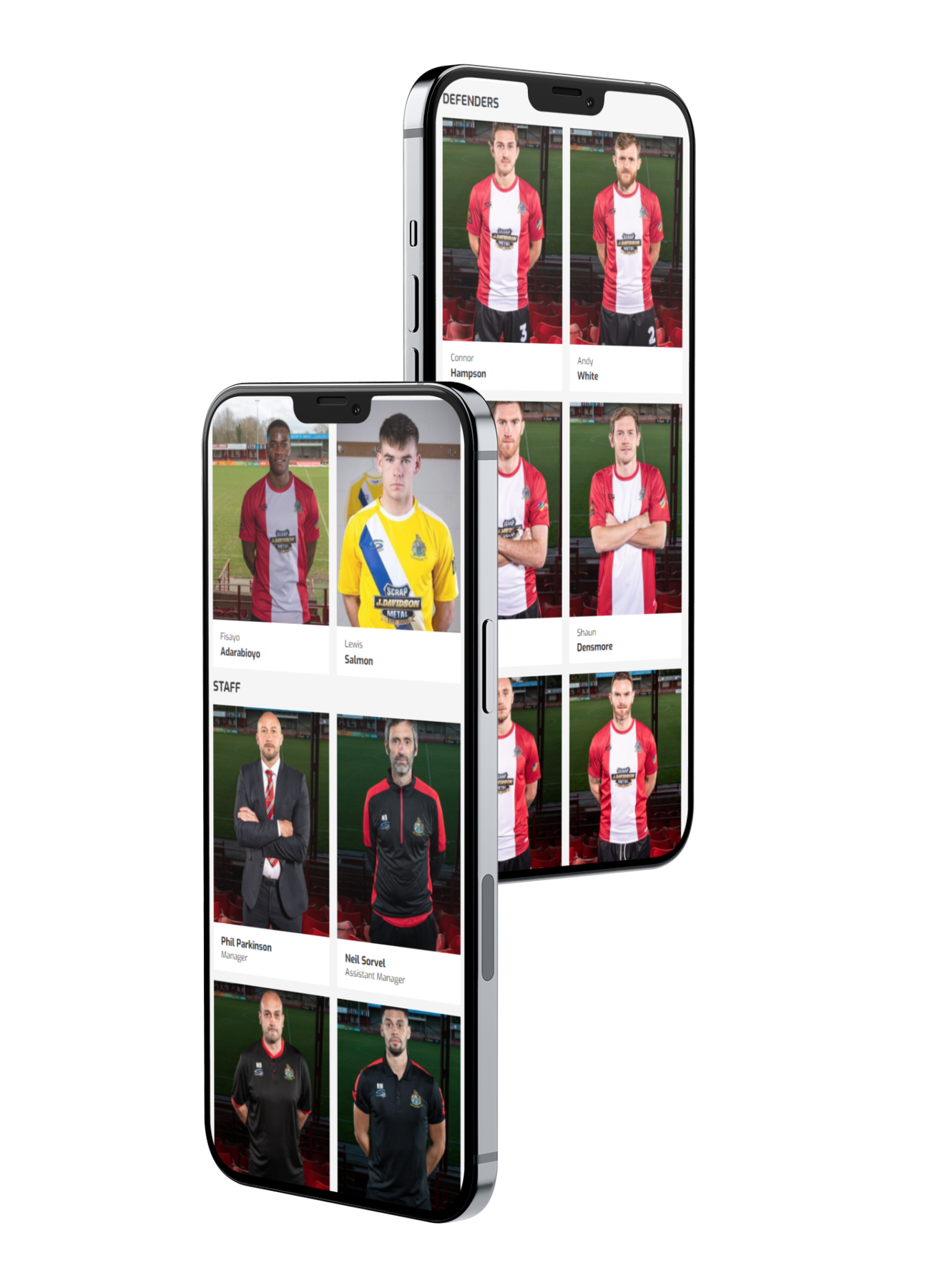 Altrincham FC | Craft CMS mobile website