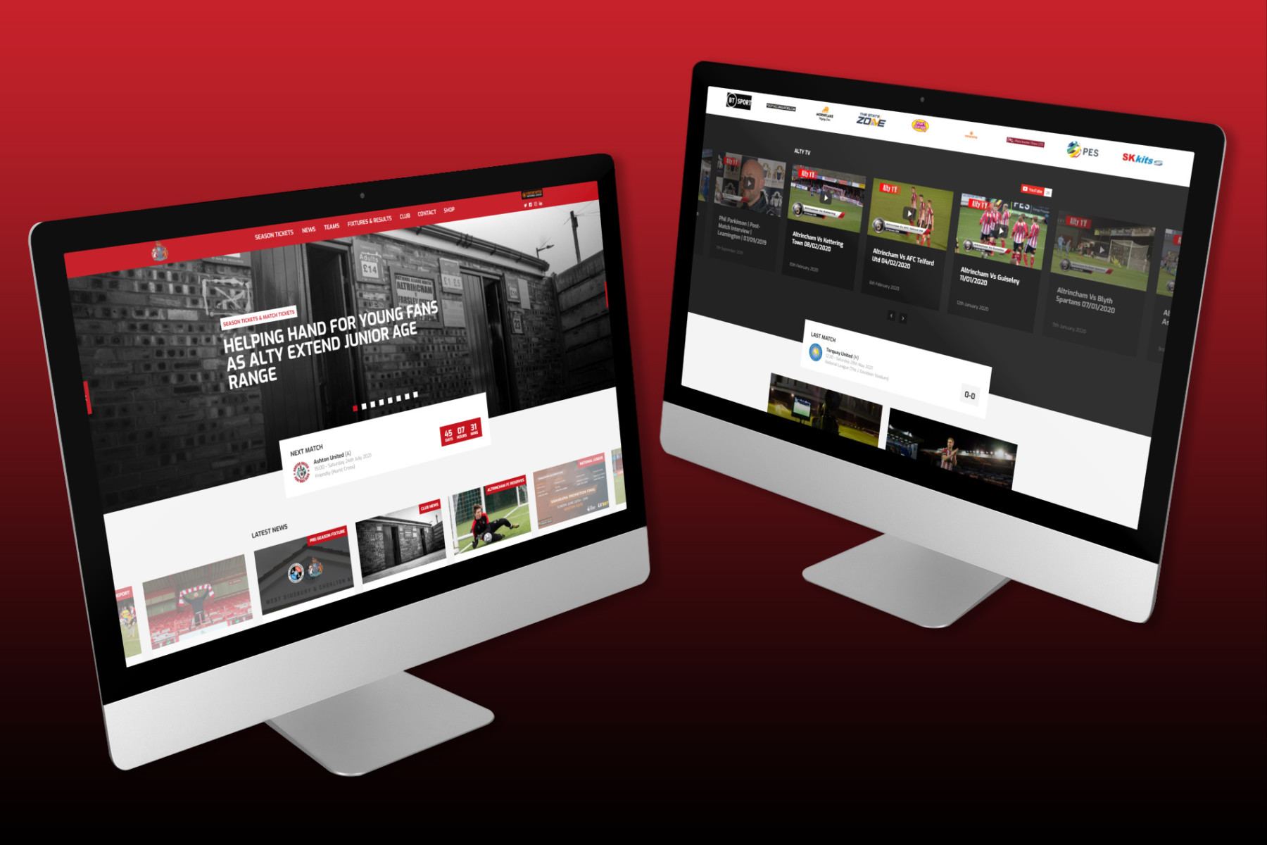 Altrincham FC | Digital Partner Pixel Kicks