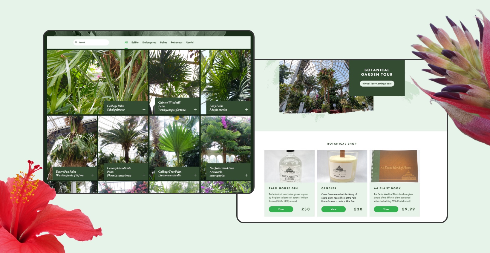 Sefton Park Palm House: Website Design