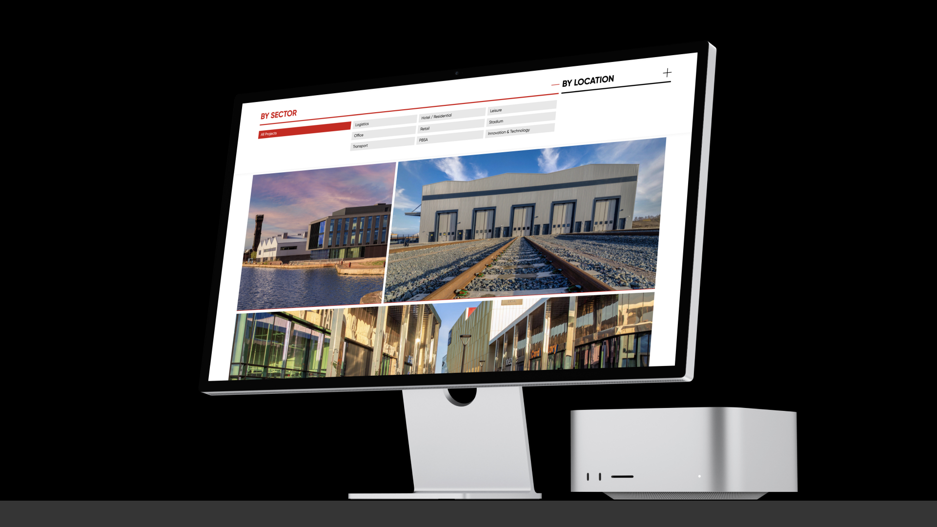 Construction Company Website Design