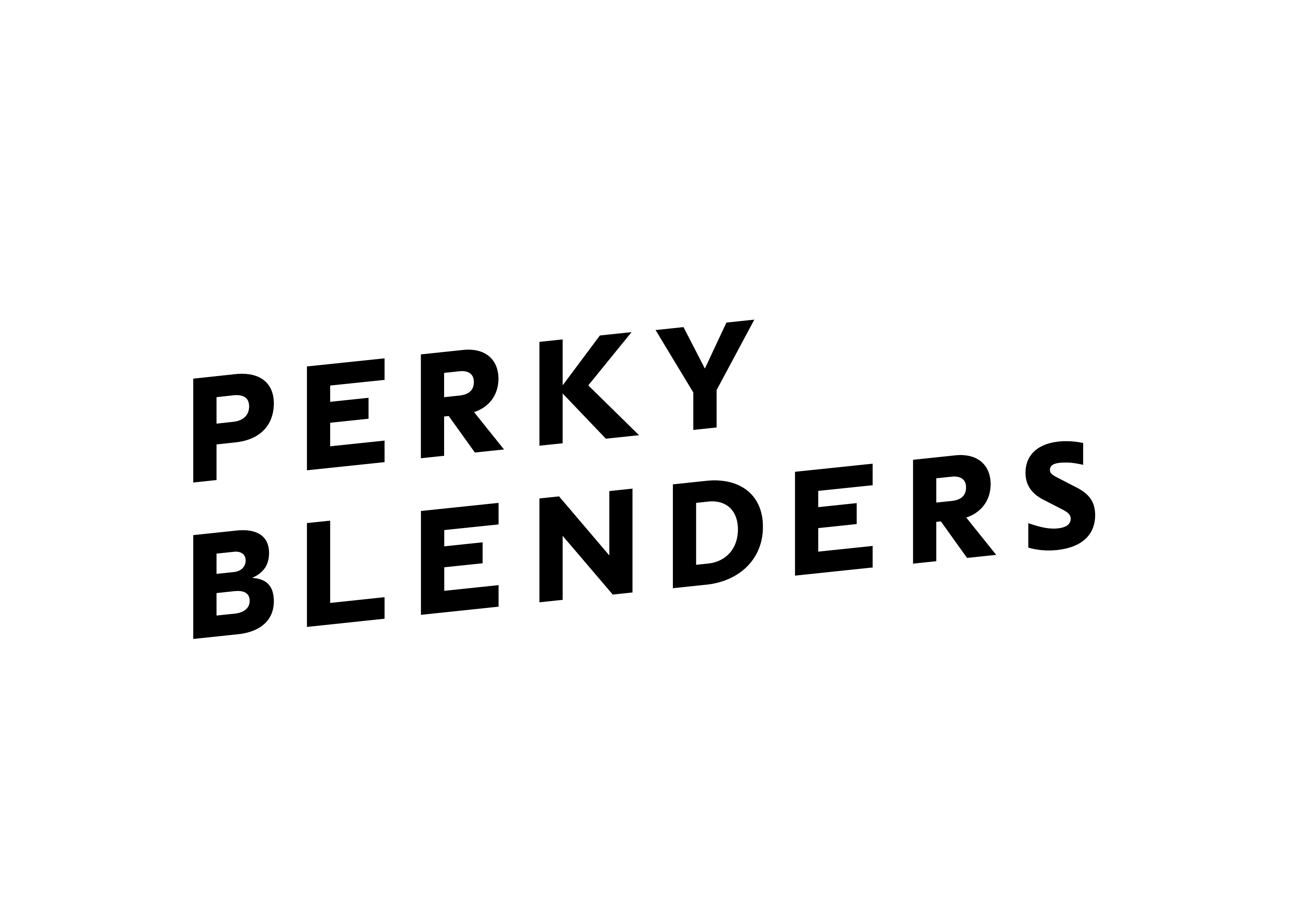 The Perky Blenders logo.