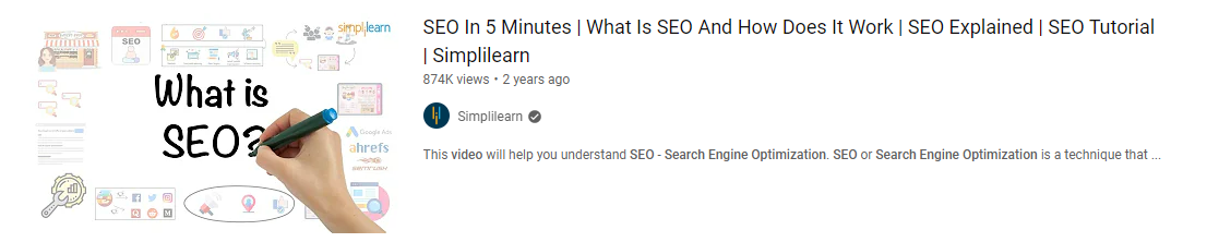 keyword rich video title