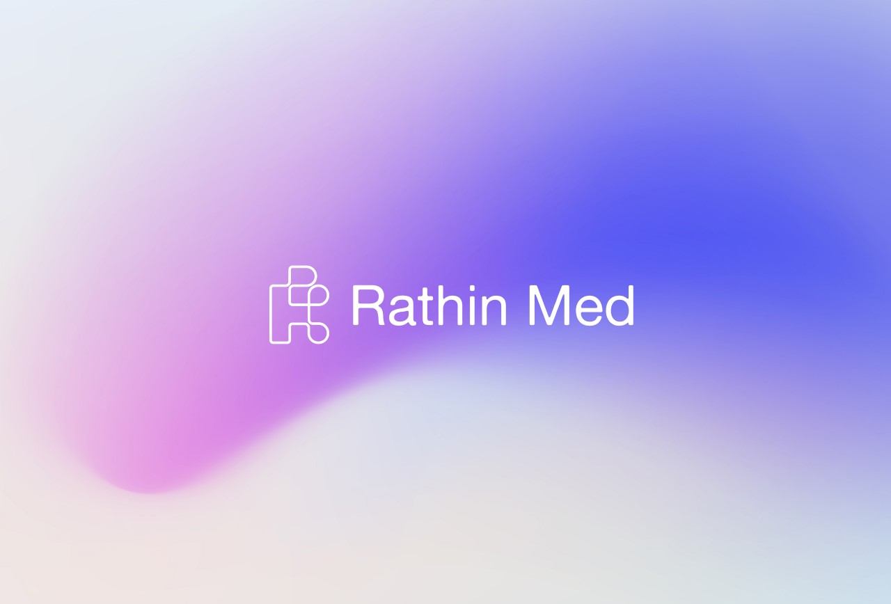 Rathin Med - logo design