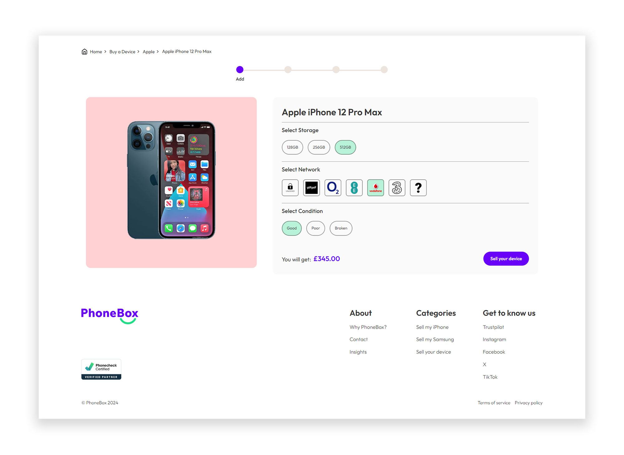 PhoneBox | Product Page