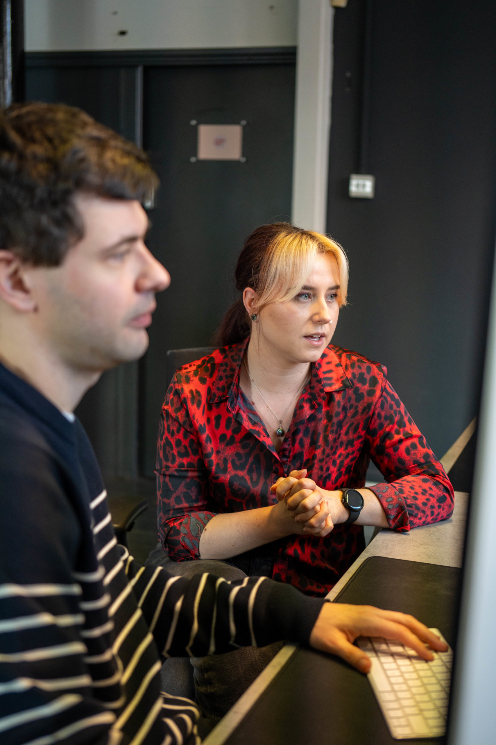 UI/UX Designer Justyna & Lead Designer Luke