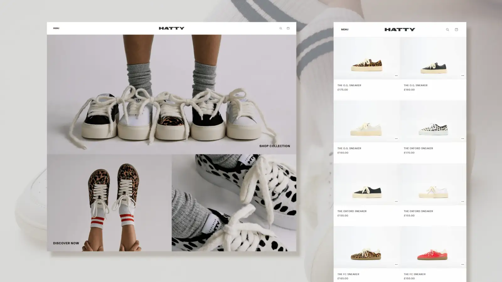 Hatty: A Shopify store built for a growing fashion brand
