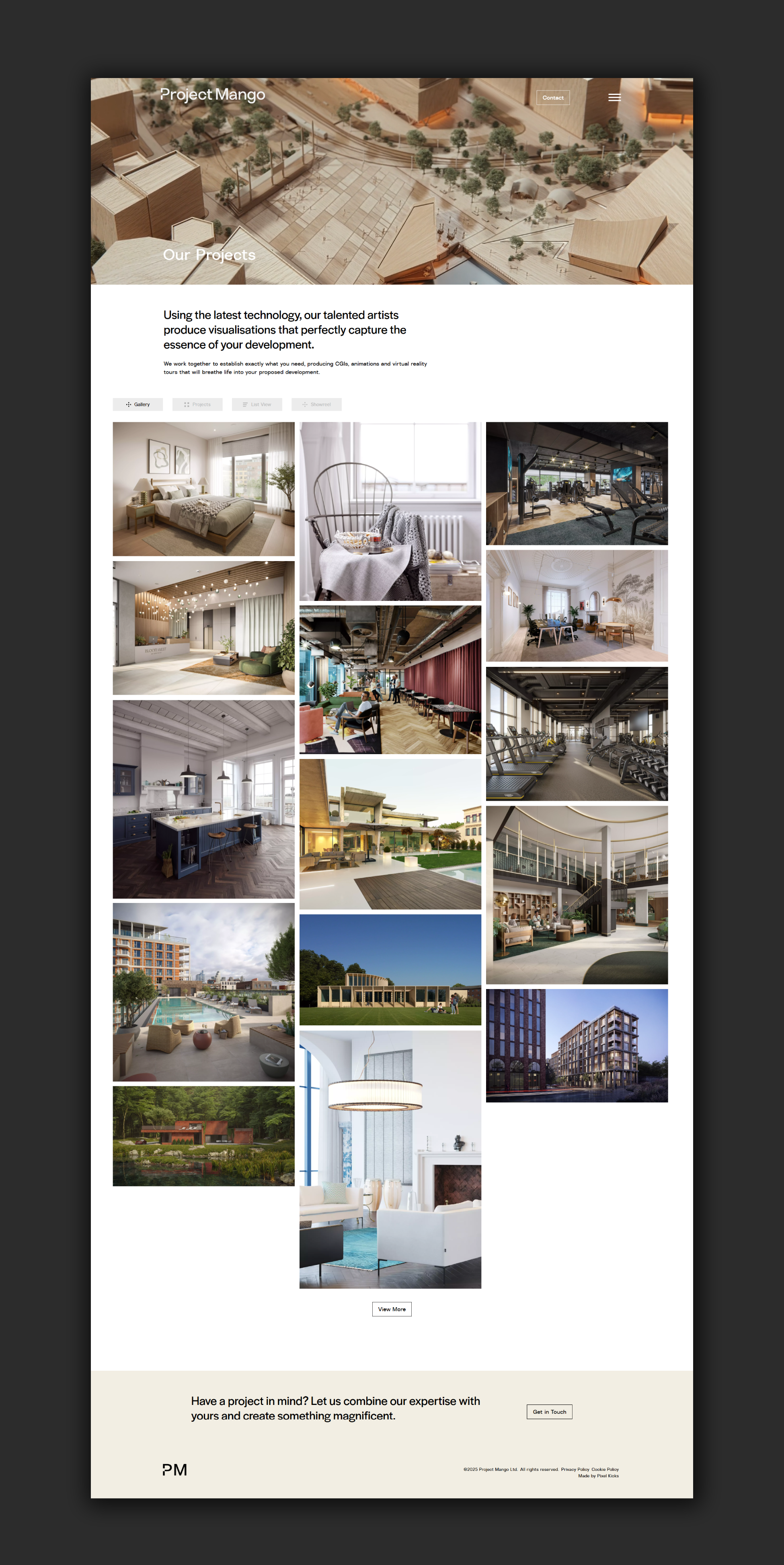 Project Mango | Projects Page