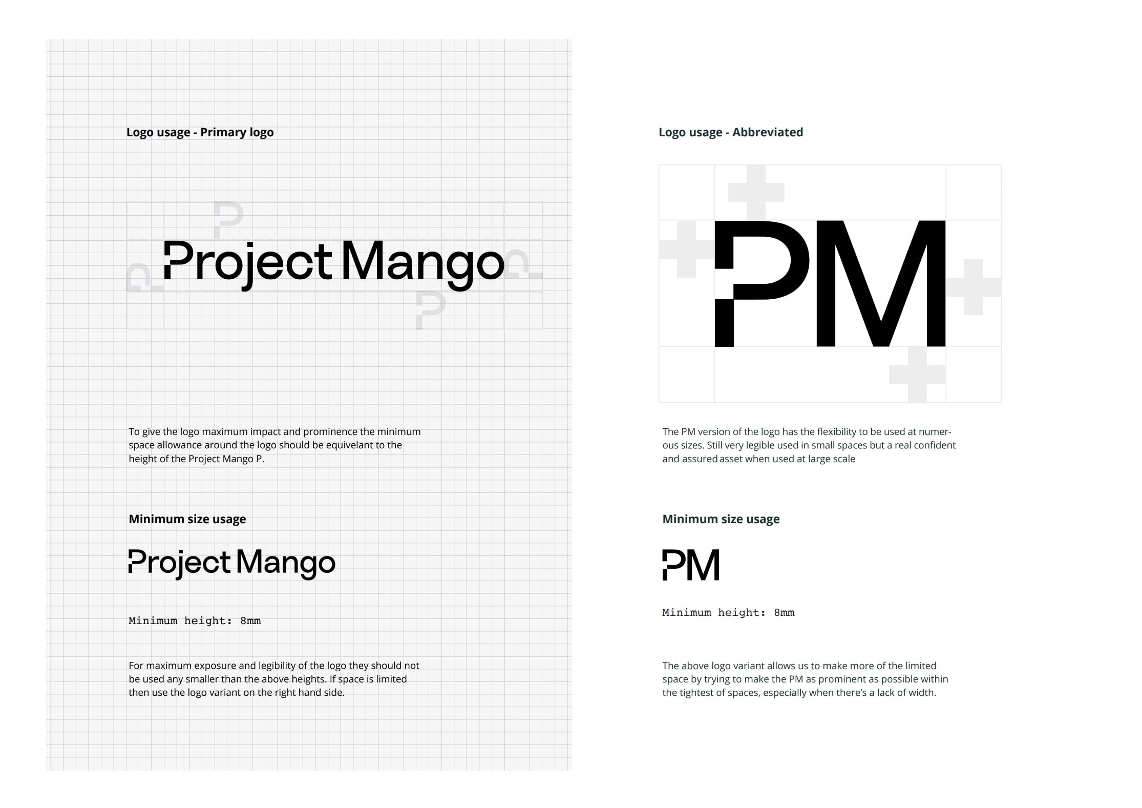 Project Mango logo design