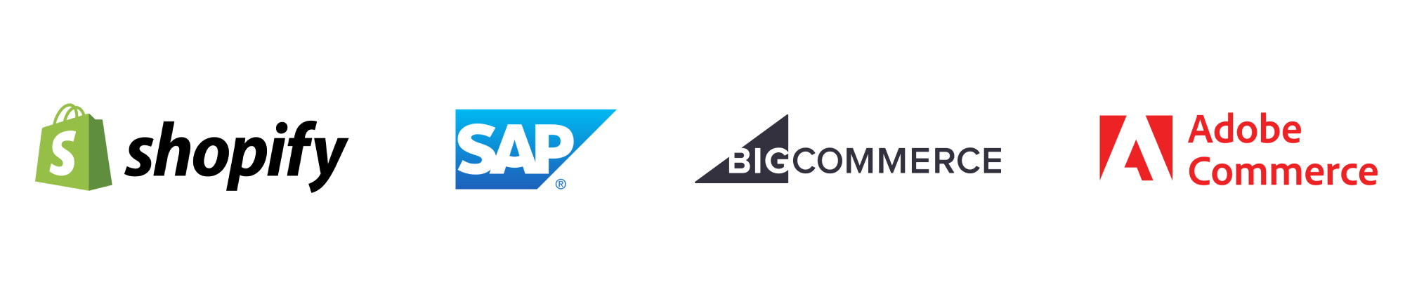 Ecommerce CMS logos