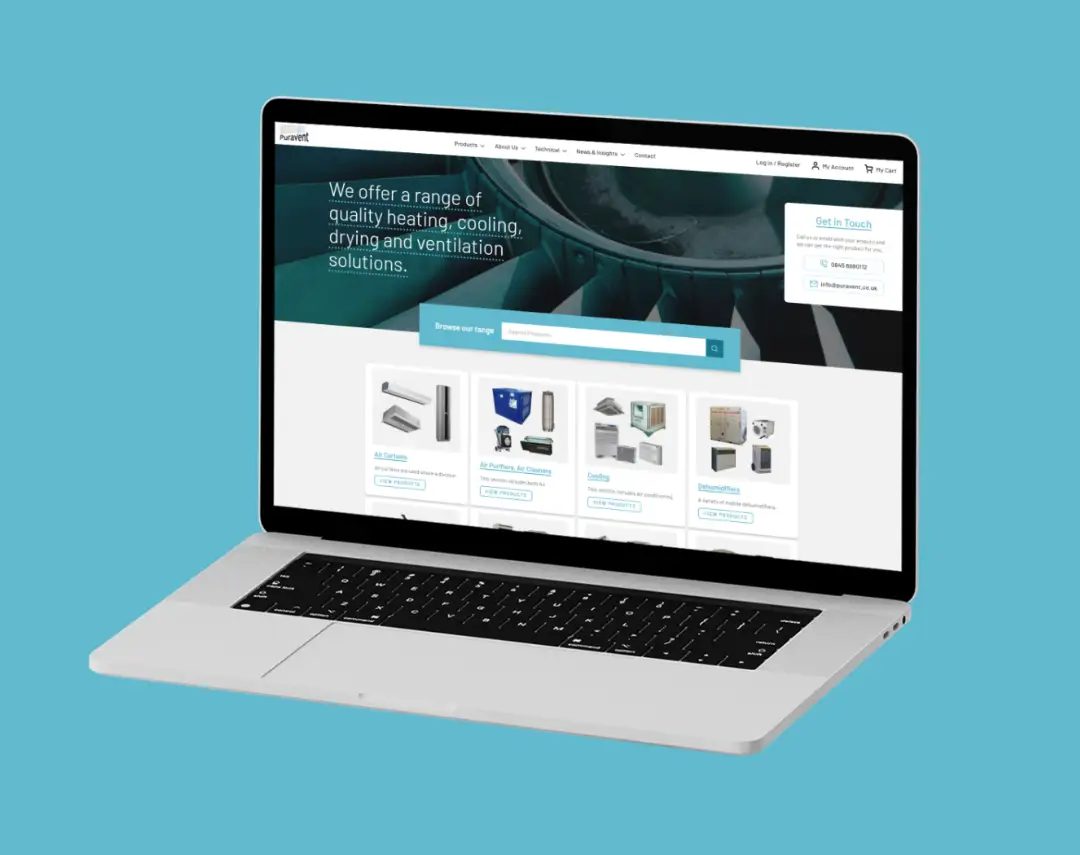 Puravent: Scaling Magento ecommerce for a specialist ventilation retailer