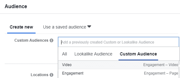 Facebook custom audiences