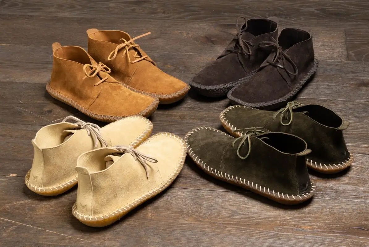 Meanforme shoes - leather & suede