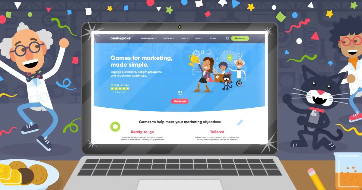 Peek & Poke: A digital platform for branded marketing games